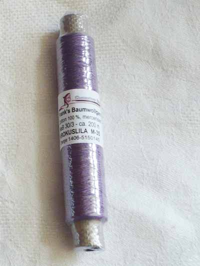 Franks Cotton - Thread 30/3 purple 35